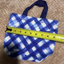 Blue And White Bag/Purse Bath & Both Works /Check out my other items!!!