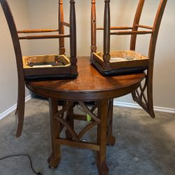 Table With Two Chairs For Sale