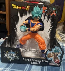 Dragon Ball Super Attack Collection Super Saiyan Blue Goku Figure Blast NEW