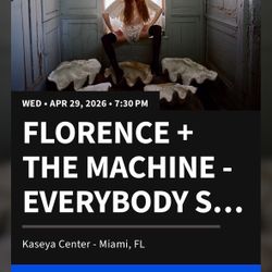 Florence And The Machine Tickets (3)