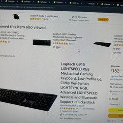 Logitech G915 Keyboard