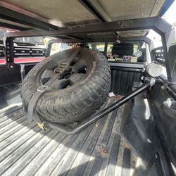 Toyota Tacoma Pre runner Bed Tire Carrier / Bed Stiffener 