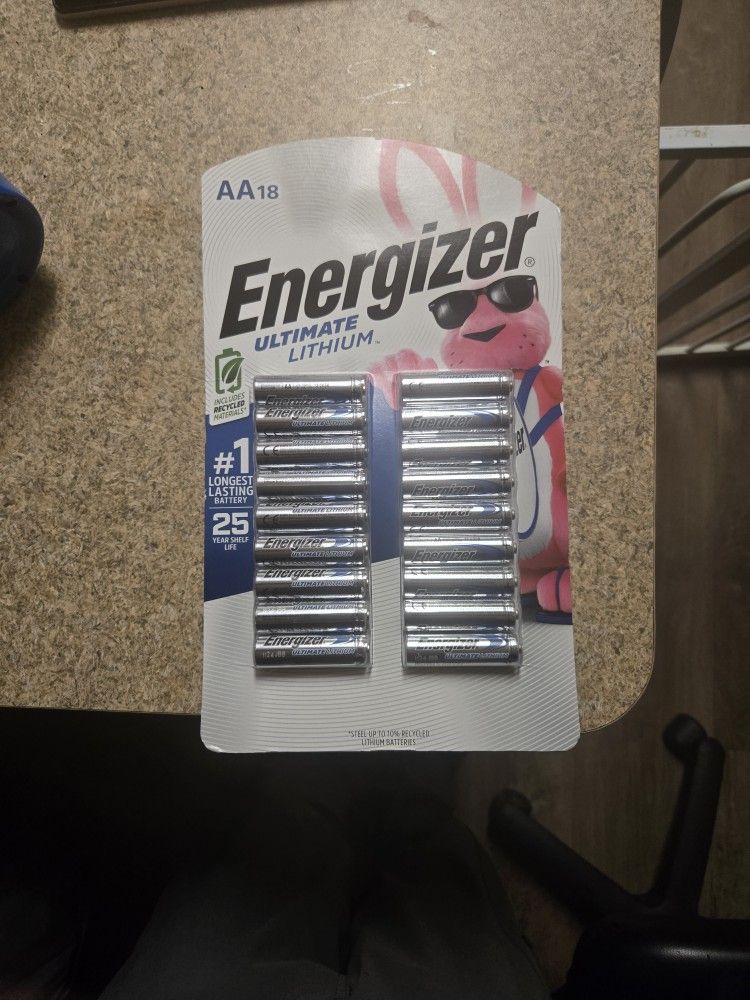Energizer Lithium AA Batteries [18ct]