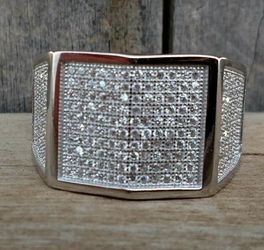925 Sterling Silver Men Ring