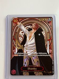 Shanks - OP09-004 (SP) (Gold) - Carrying On His Will (OP13) English