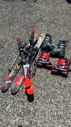 Youth ski equipment!