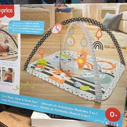 Fisher Price 3in 1 Music Glow And Grow Gym 