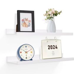white floating shelves for wall with lip