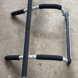 Door pull-up bar