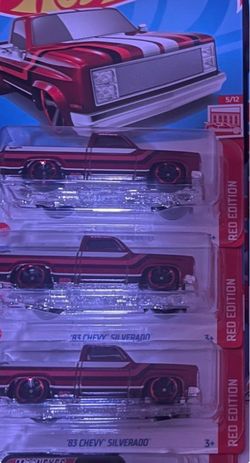 Red edition hot wheels