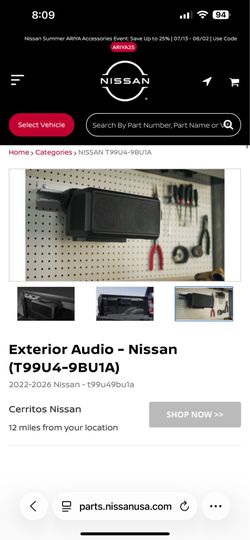 Nissan Kicker speaker