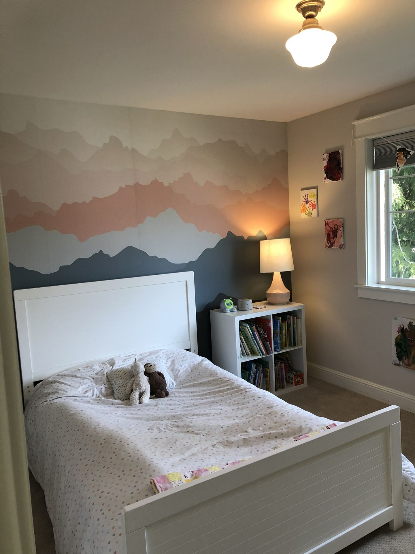 Full Size White Bed Frame