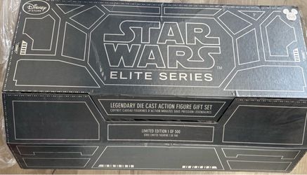 STAR WARS TRILOGY DELUXE ELITE DIE-CAST ACTION FIGURES