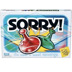 1998 Sorry Parker Brothers 100% COMPLETE Classic Board Game Family Hasbro