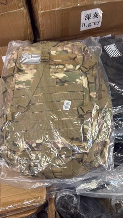 Tactical MOLLE Backpack Multicam Camo