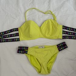 2pc Jessica Simpson Bikini Set Size Large 