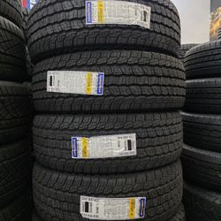 265/65 R18 Goodyear Wrangler A/T  Tires. $600