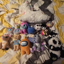 Variety Of Plush