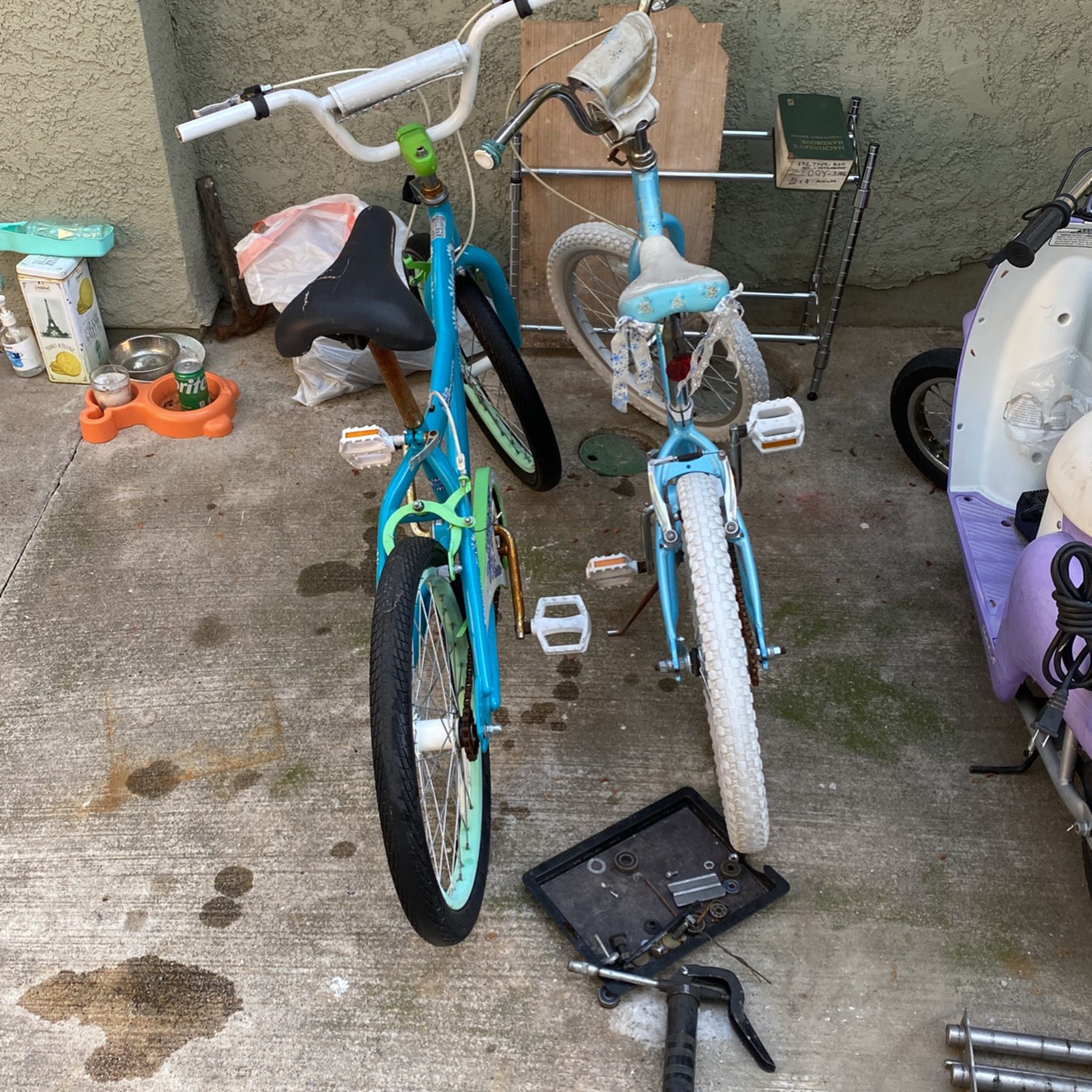 2x Kid’s Bikes 20” Wheels