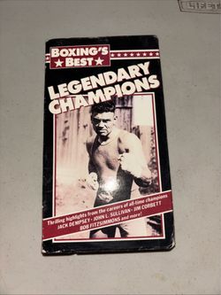 HBO Legendary Champions Boxing VHS 1989