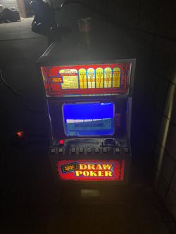 vintage IGT (International Game Technology) Draw Poker video poker Slot Machine