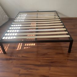 Queen size bed frame