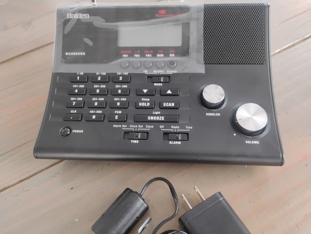 New UNIDEN BC365CRS. 500 channel Police Scanner