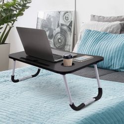 Foldable Laptop Bed Table Lap Desk Stand, Notebook Stand Holder
