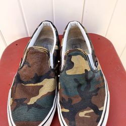 Vans Original Men's Camouflage Size 11