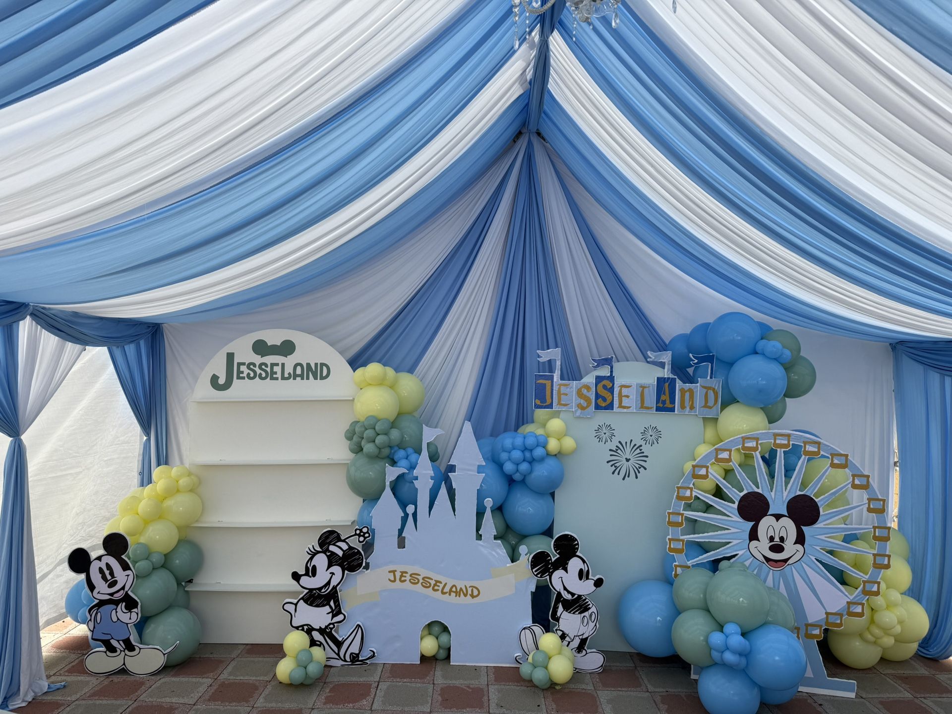 Disney Arch Backdrop & Treat Wall