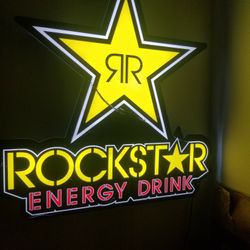 Rockstar LED sign