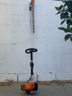Stihl HL 94k extended reach hedge trimmer