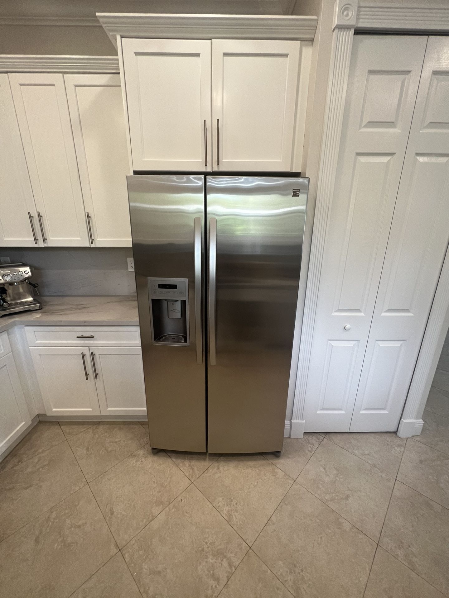 Kenmore Refrigerator - Stainless Steel GOOD CONDITION