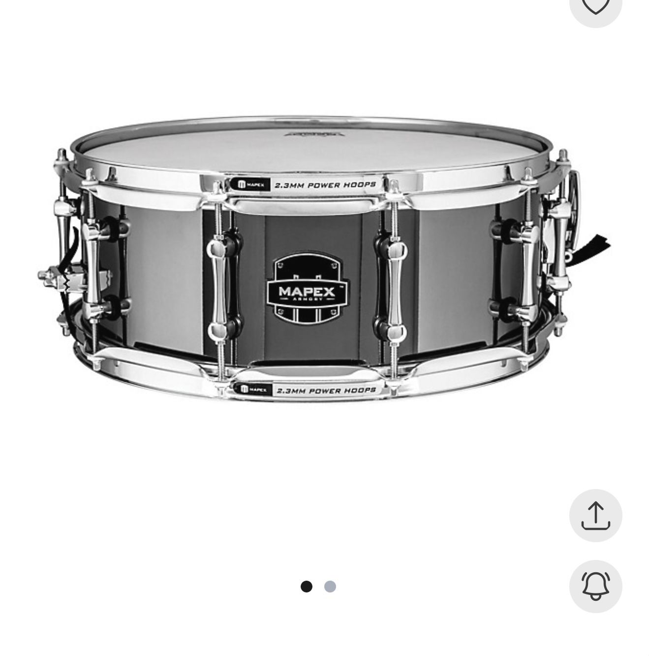 Mapex Armory Series Tomahawk Snare Drum, 14x5.5"