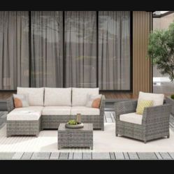 Deep Seating Cushions High Quality Patio Sofa Set Brand New Patio Furniture Outdoor Furniture 🆕