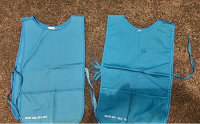 Vintage Girl Scouts Daisy Smock