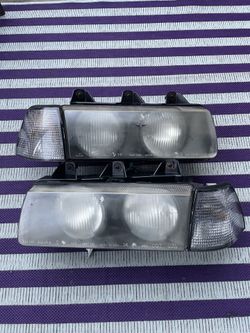 BMW 3 Series E36 Headlights + Turn Signal Lights