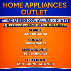 GE front loader set (RV size or Tiny Home)