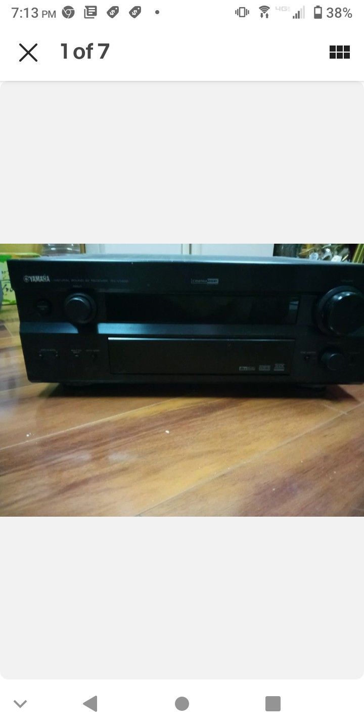 Yamaha RX V1400 6.1 Channel 110 Watt Receiver