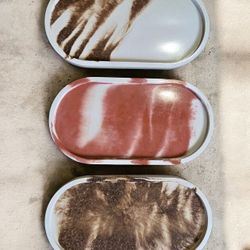 Bandejas Decorativas | Decorative Trays | Bandejas De Concreto Hechas A Mano | RUSTIC DECOR