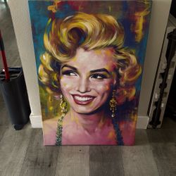 Marilyn Monroe painting