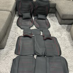New Full Set Car Seat Covers For Trucks /suvs/sedans(universal)