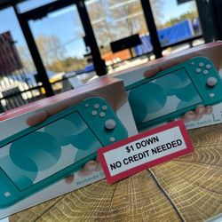Nintendo Switch Lite New Game Console - Pay $5 today and pay the rest later -