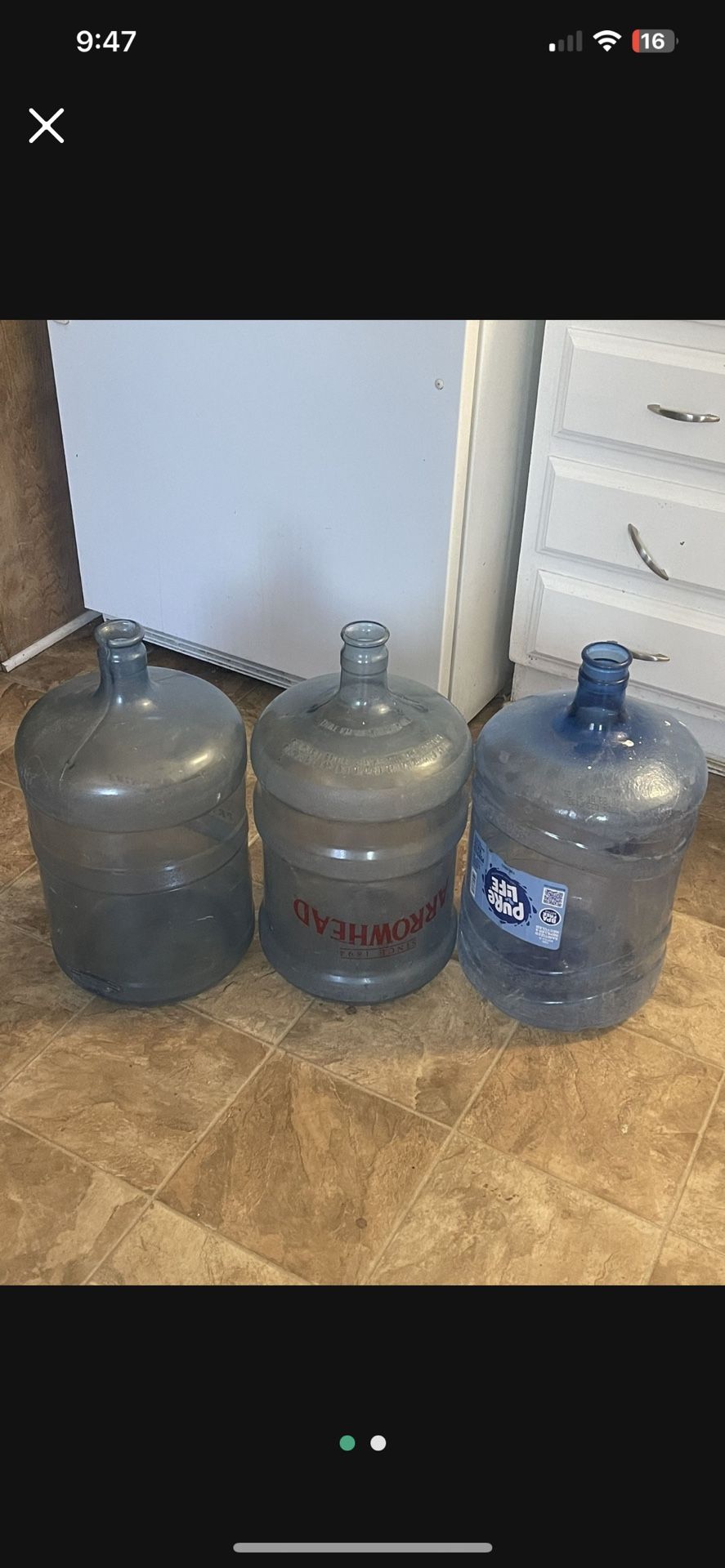 Water 5 Gallon
