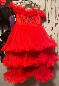 Cute red dress