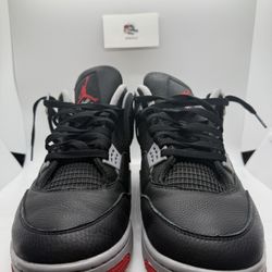 Jordan 4 Retro “Bred Reimagined” Size 13
