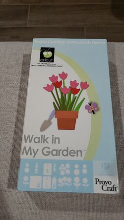 Cricut Walk in my garden cartridge
