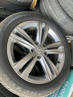 17in. OEM Volswagen Wheels/Tire Set