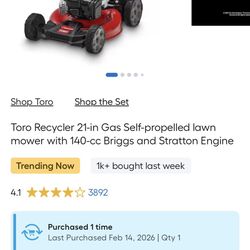 Self Propelled Mower