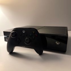 Xbox One Console with Controller and Power Supply